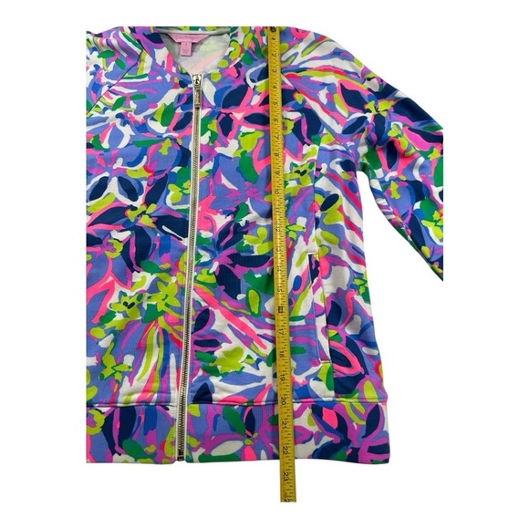 Lilly Pulitzer 🌸 Joleen Bomber
Zip Jacket Vibrant Multicolor Women's Size S - Picture 10 of 14